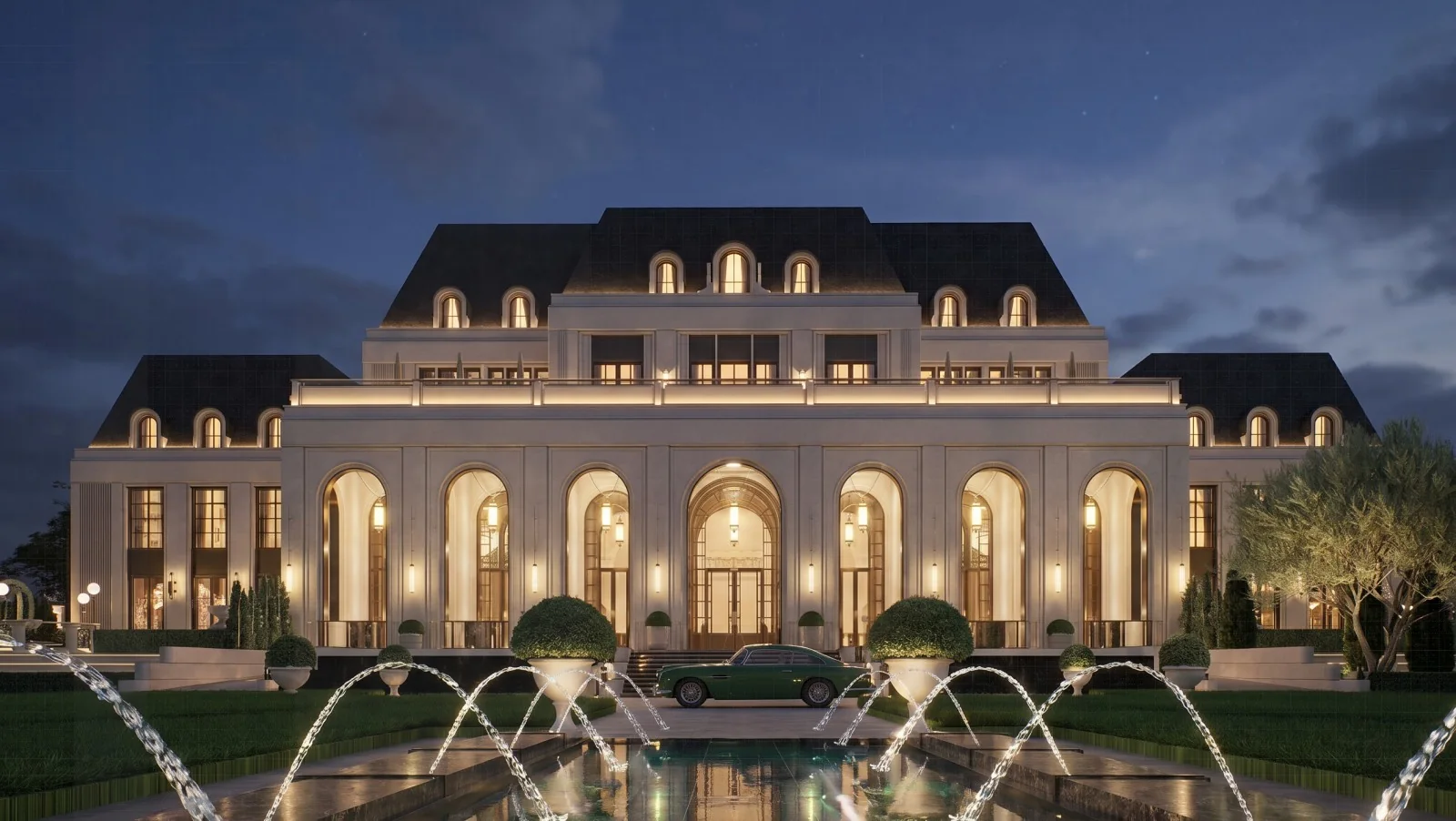 MODERN FRENCH MANOR