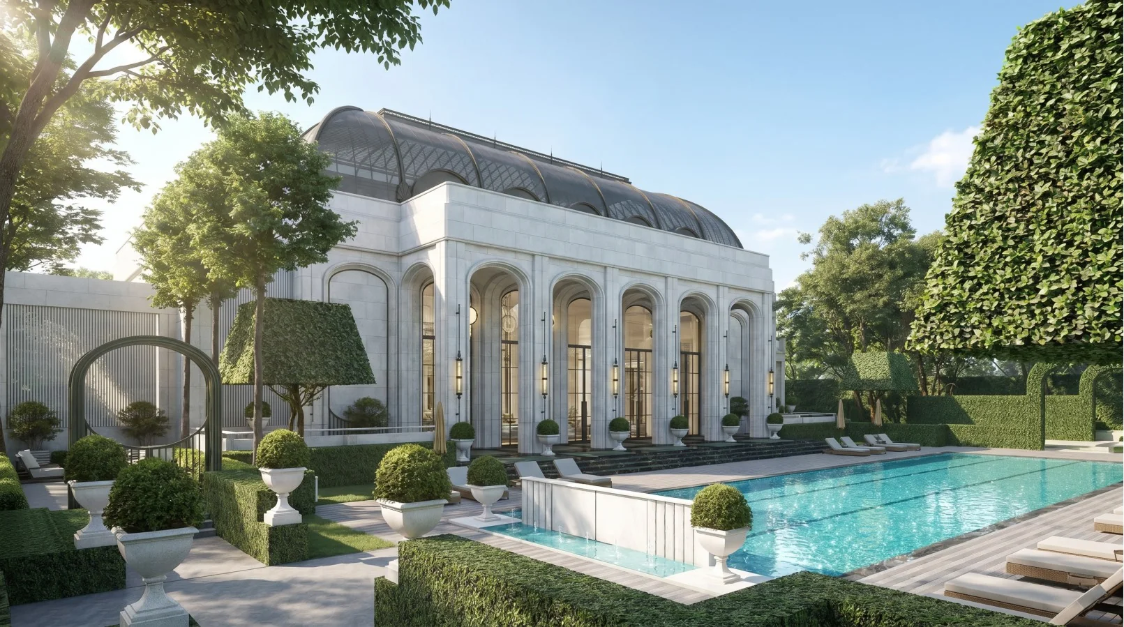 MODERN FRENCH MANOR