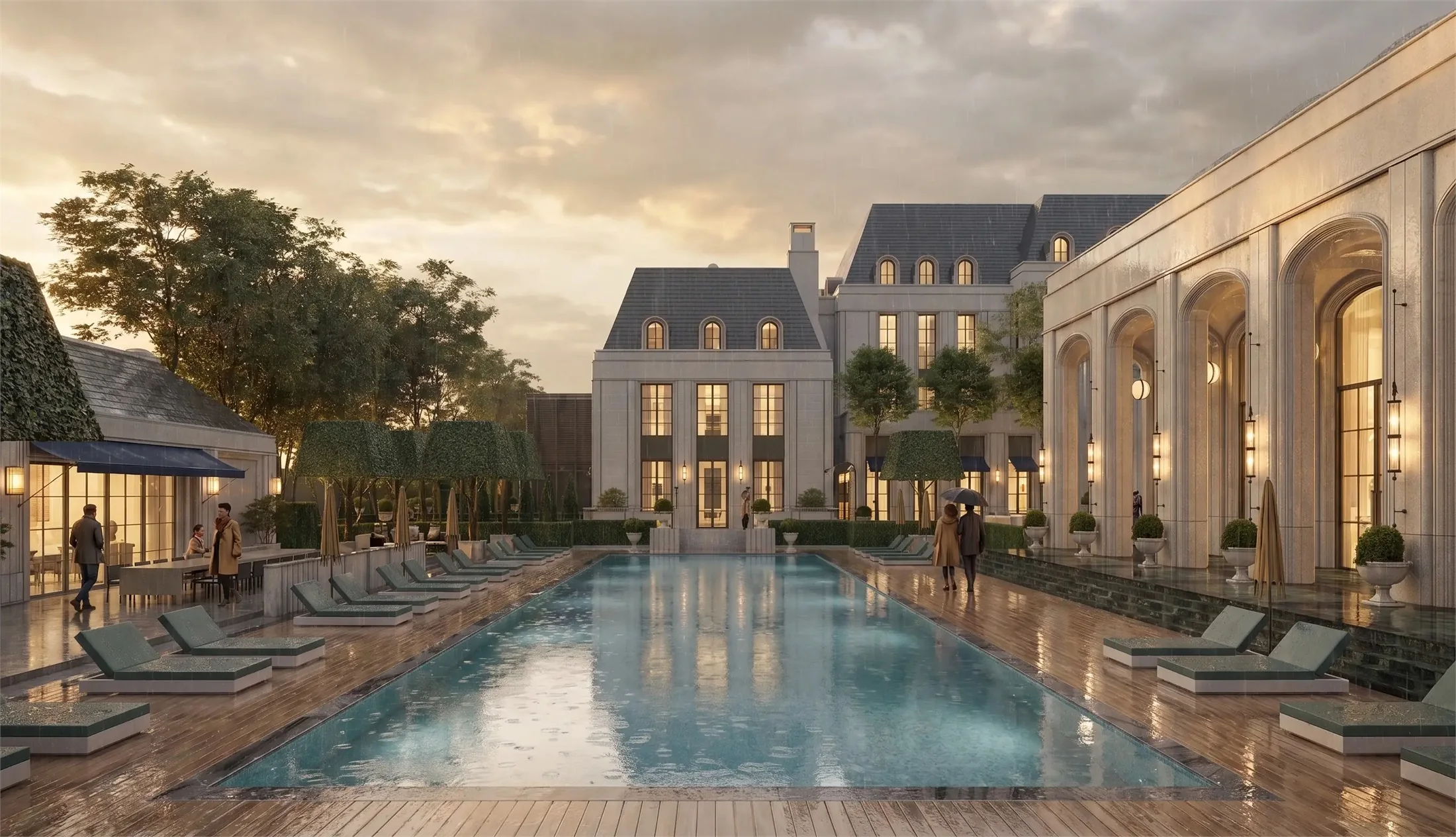 MODERN FRENCH MANOR